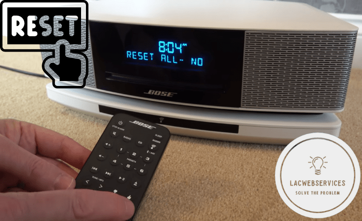 how to reset bose soundtouch 10